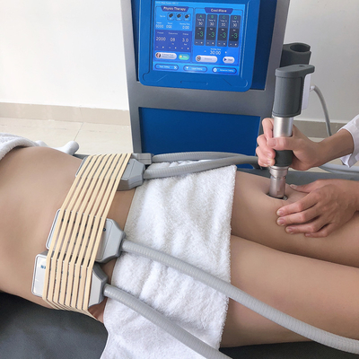 2 Cryolipolysis 셀룰라이트 감소를 위한 1개의 수직 기압 유형 ESWT 치료 기계에 대하여