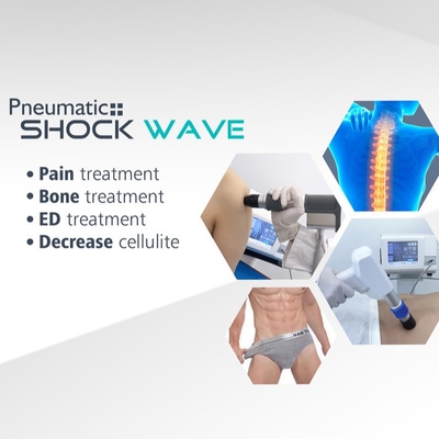 휴대용 충격파 치료 기계 1 막대기 - 6 막대기 에너지 AC 110V/240V