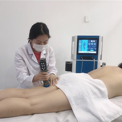 압축 공기를 넣은 충격파 손잡이를 가진 육체적인 고통 치료 ESWT 기계