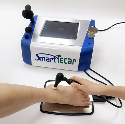 두 배 샤넬 300KHZ 450KMZ 높은 Prower 300W 10.4 인치 Tecar 치료 투열 기계