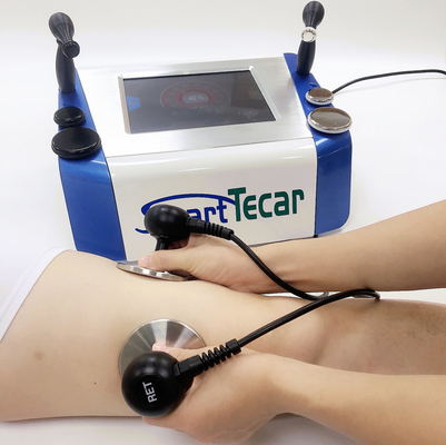 2개의 손잡이가 있는 Terapia Diathermy 물리치료 스마트 Tecar 장치