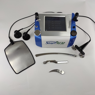 두 배 샤넬 300KHZ 450KMZ 높은 Prower 300W 10.4 인치 Tecar 치료 투열 기계