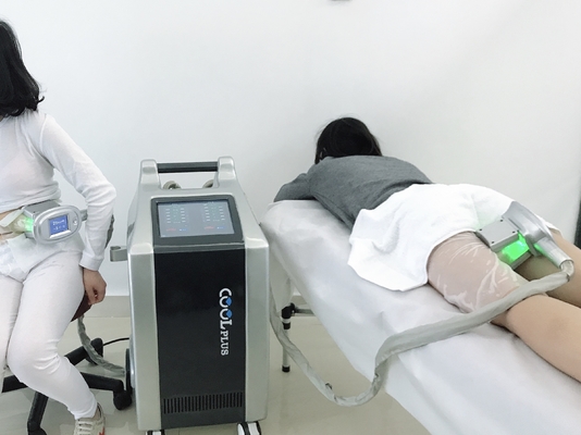 냉동 cryolipolysis 턱 치료 더블 cryo 기계 4 핸들 더블 채널 쿨 체지방 동결 슬리밍