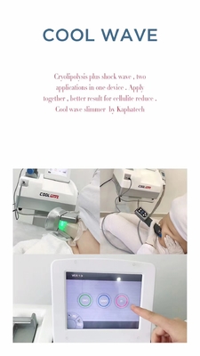 Cryolipolysis 지방 냉동 기계 + 충격파 치료 기계 중국 바디 슬리밍