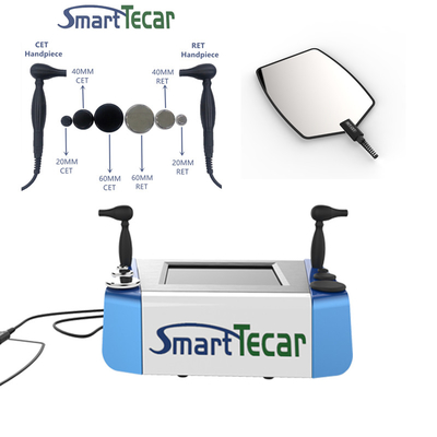 60Hz 40MM 머리 Tecar 치료 기계 발목 통증 안마 RF 얼굴 들기