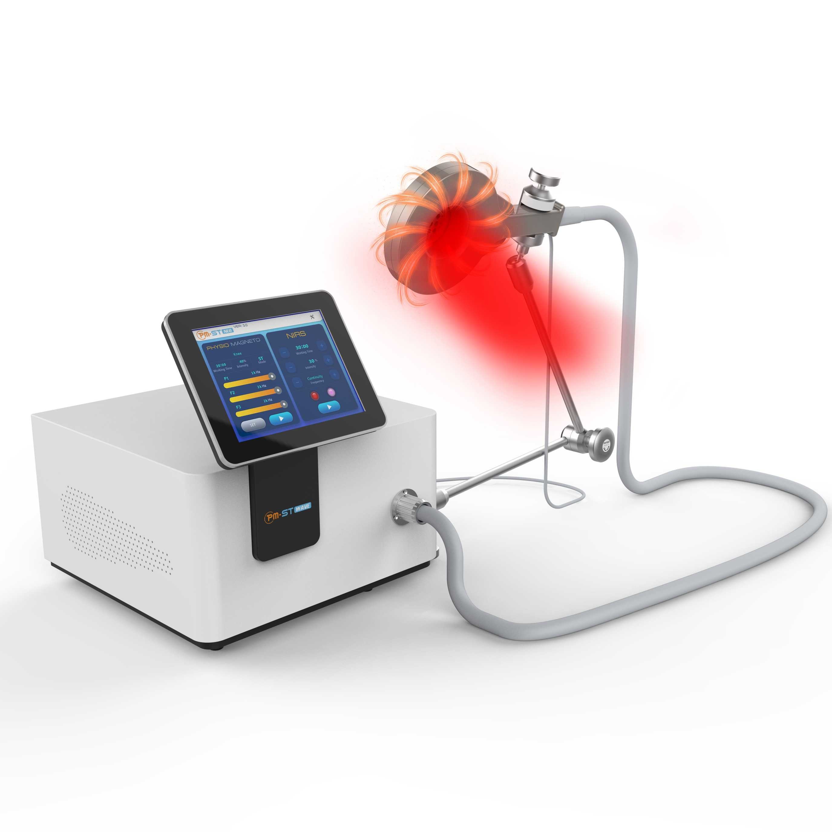 130 khz 물리 마그네토 요법 기계는 혈액 산소를 위한 추운 적신호 물리치료 장치에 근접시킵니다