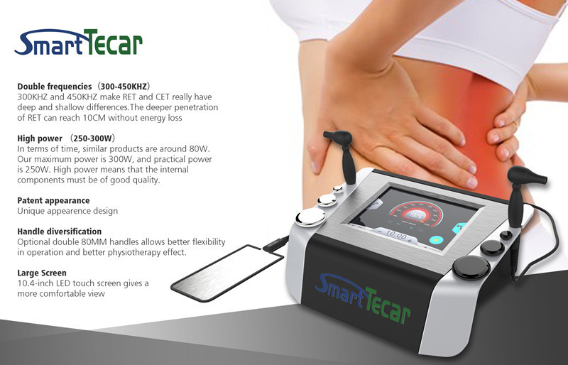 Tecar 치료 기계 카이로프랙틱 물리 치료 척추 통증 Tecar 치료 기계