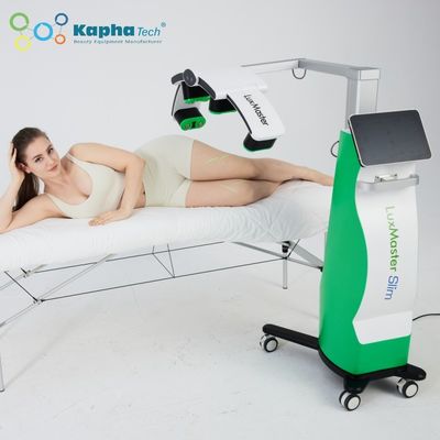허리 힙스 허벅다리 복지방을 위한 에메랄드 리포 치료 레이저 요법 장치는 감소합니다
